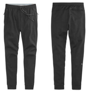 Mack Weldon Men's Black Atlas Jogger Pants - Medium